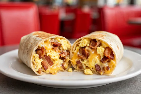 Breakfast Burrito – Bacon