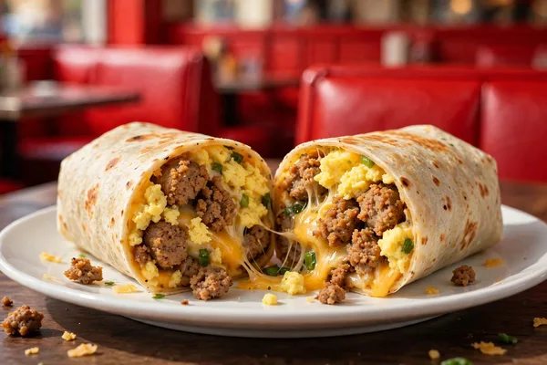 Breakfast Burrito – Sausage