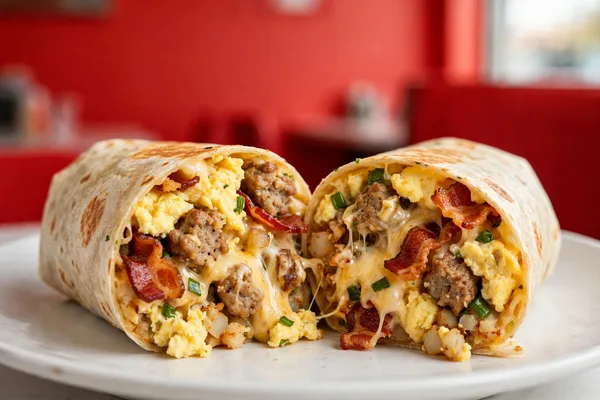 SuperSONIC Breakfast Burrito