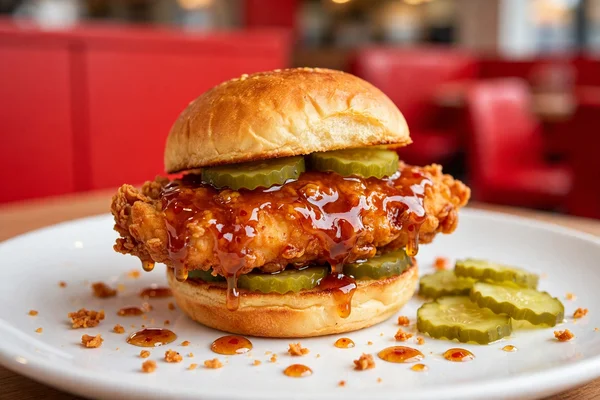 Honey Chipotle Jr. Chicken Sandwich