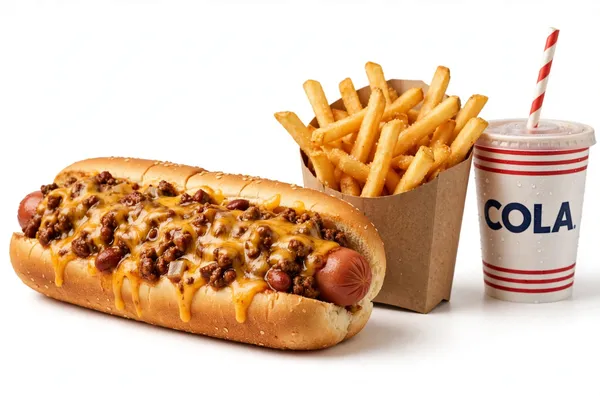 Footlong Quarter Pound Coney Combo