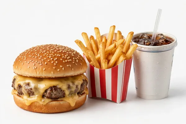 Plain SONIC Cheeseburger Combo