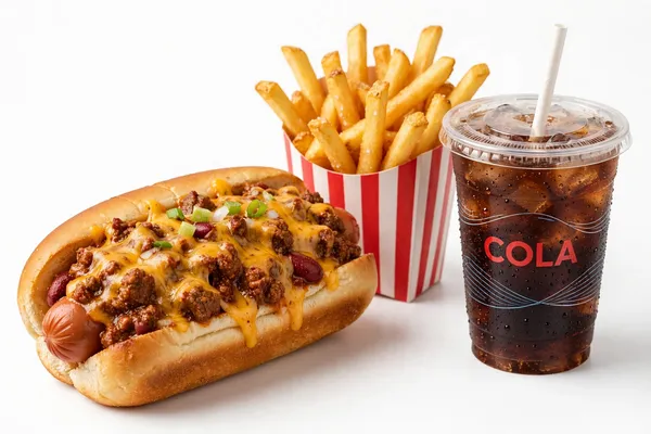 Chili Cheese Coney Combo