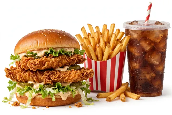 Crispy Chicken Sandwich Combo (SuperSONIC)
