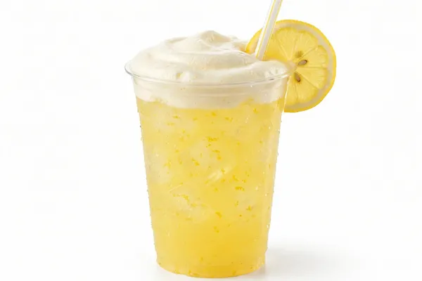 Sweet Topped Lemonade