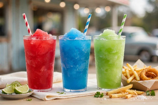 Sonic Happy Hour drinks and slushes