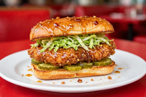Honey Chipotle Jr. Chicken Sandwich