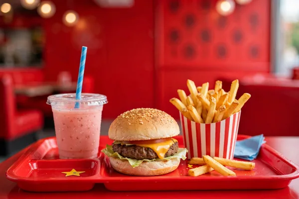 Hamburger Wacky Pack