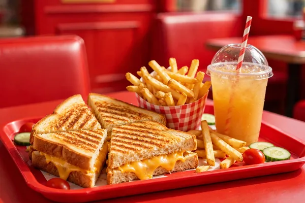 Grilled Cheese Wacky Pack